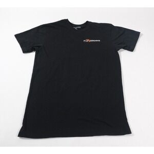 FloGrown T-Shirt Mens Small Black From Florida To The Galaxy Graphic Space Tee